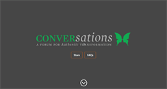 Desktop Screenshot of conversationsjournal.com